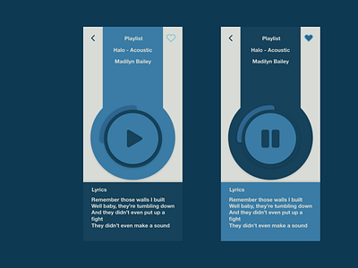 Listen to music design mobile mobile ui music playlist ui