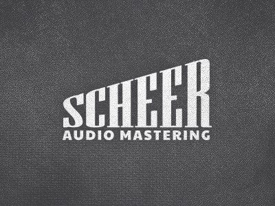 Scheer Audio Mastering audio branding logo mastering