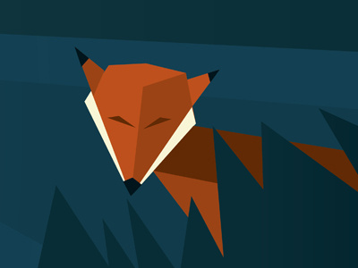 Fox animal fox illustration