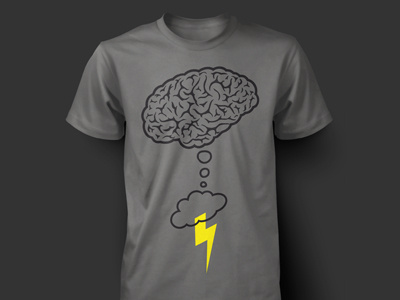 I Wish I Had a Brain Today brain cloud shirt