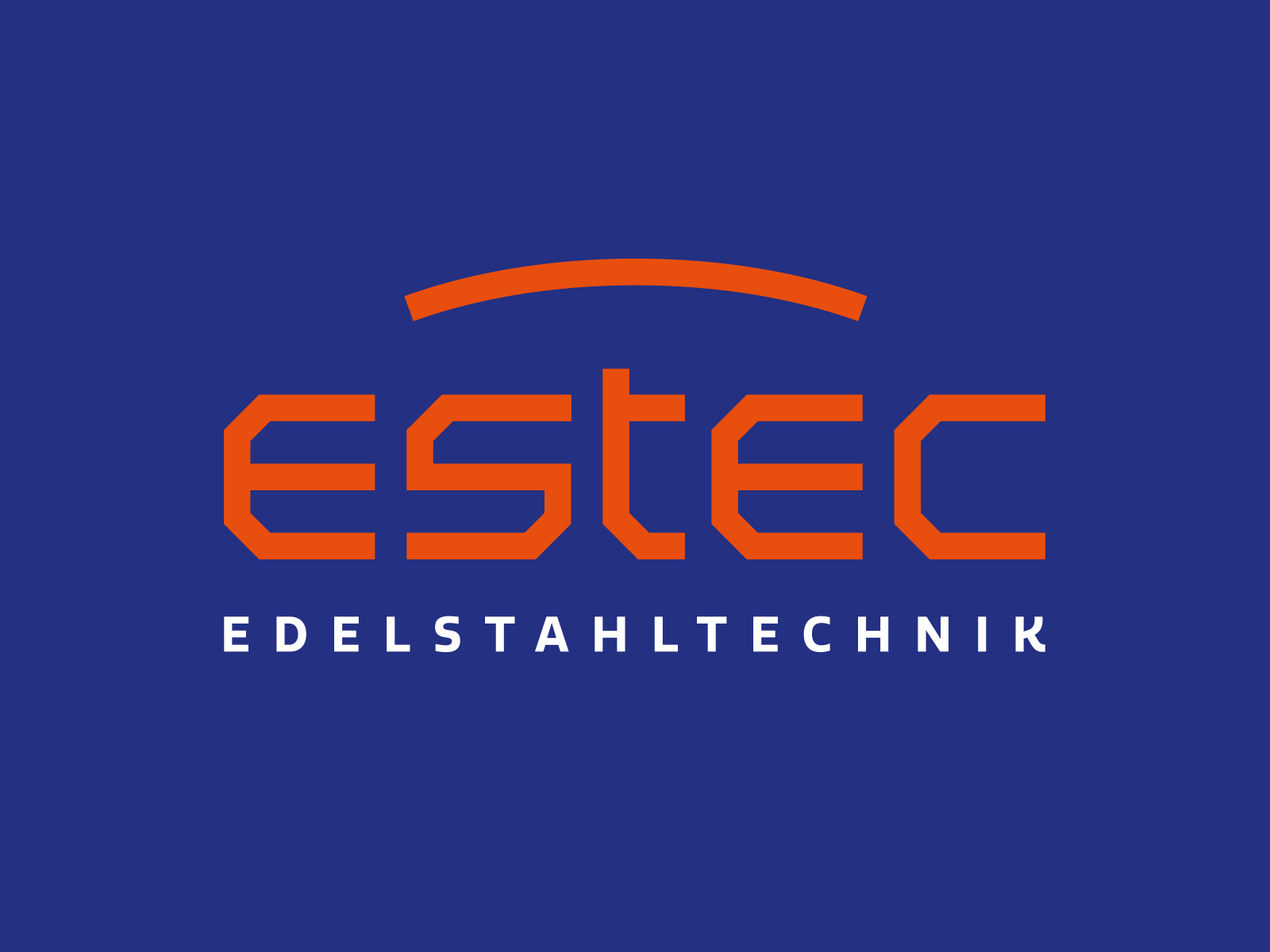 Estec Custom Type Logo