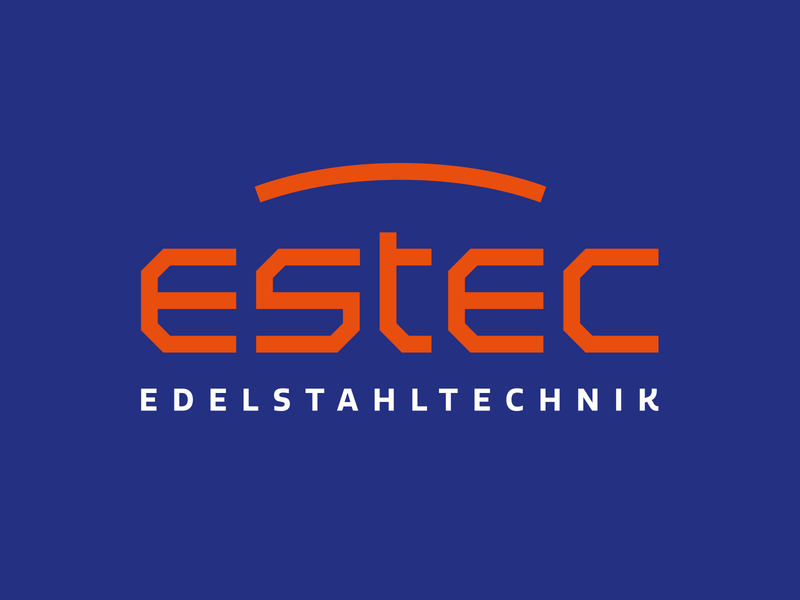 Estec Custom Type Logo branding customtype lettering logo technology