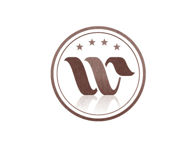 W like Wave II identity logo round w