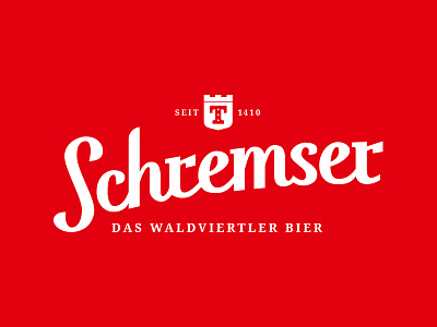 Schremser Bier Logotype beer customtype logotype