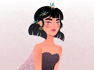Fairy Lady character design digital art digital illustration digitalart illustration vector