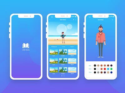 Life Story ios mobileappdesign ui uidesign uiux userinterface ux uxdesigner