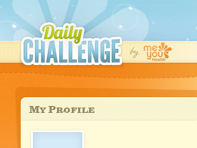 MeYou Health Daily Challenge - header