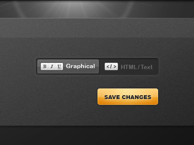 MM - UI Elements application button dark gray rays slider switch texture toggle ui web website yellow