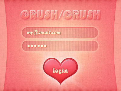 Crush/Crush - Login Screen