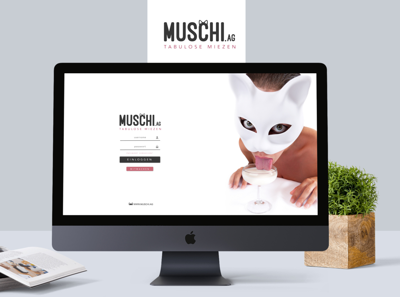 Muschi ag Login Page By Lev Mladshy On Dribbble