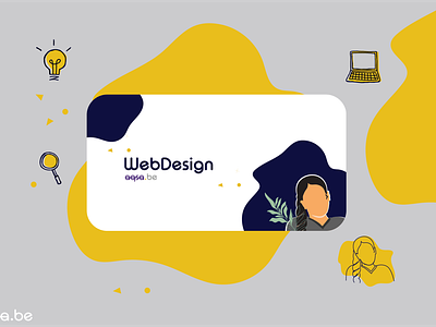 Portfolio site [aqsa.be] branding design doodles illustration portfolio rebranding ui ux vector webdesign