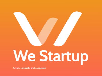 Westart logo startup startup logo