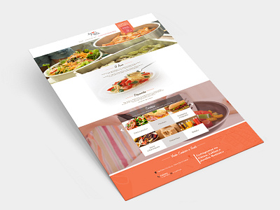 Site - Amor a Primeira Mordida food graphic design interaction restaurant ux website