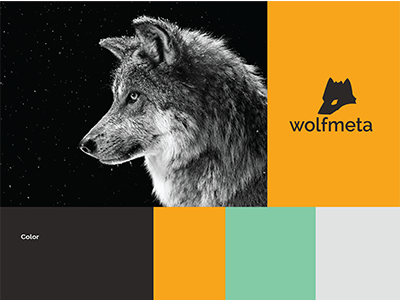 Wolfmeta - Logo and brand