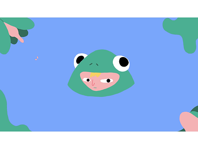 Deluxe frog costume 2d 2d animation cell animation character design framebyframe frog gif loop morph morph animation motion