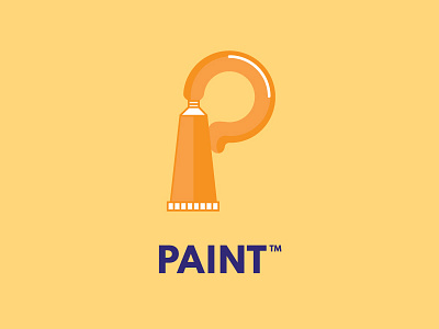 Paint Logo branding design icon icon app logo painting thirtylogos vector