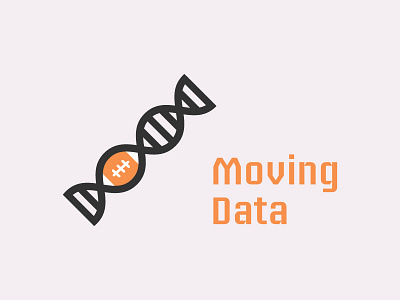 Moving Data Logo app branding design icon logo minimal science sport thirtylogos vector