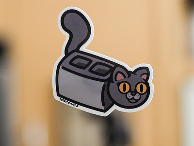 Homage to Cinder Block affinity designer cat cinder block sticker stickers vector art vinyl