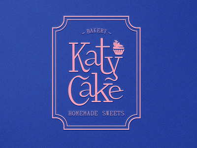 Katy Cake Bakery Logo design