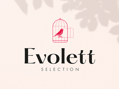 Evolett Selection Logo Design bird branding clothing brand clothing logo evolett evolett selection exclusive clothes fashion fashion brand graphic design identity illustration italy logo logo design logotype mark symbol typography