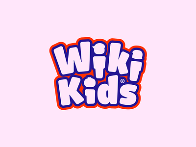 Wiki Kids Logo design branding child design education graphic design identity kids logo logo design logotype mark parents symbol wiki kids