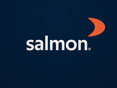 Salmon | Logo design design graphic design identity logo logo maker logotype mark salmon salmon logo symbol