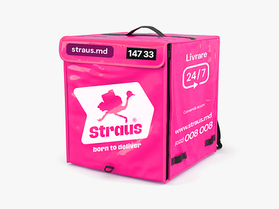 Straus Delivery Service | Delivery Bag Design (Concept)