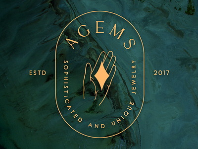 Agems Handmade Jewelry | Logo Design