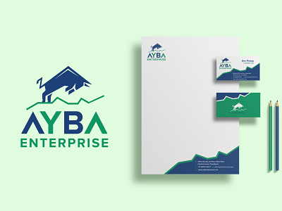 AYBA LOGO AND STATIONARY