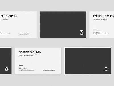 Personal Business Card branding businesscard print