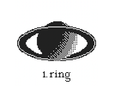 "Inktober" Day 1 — Ring aseprite inktober2019 pixel pixel art