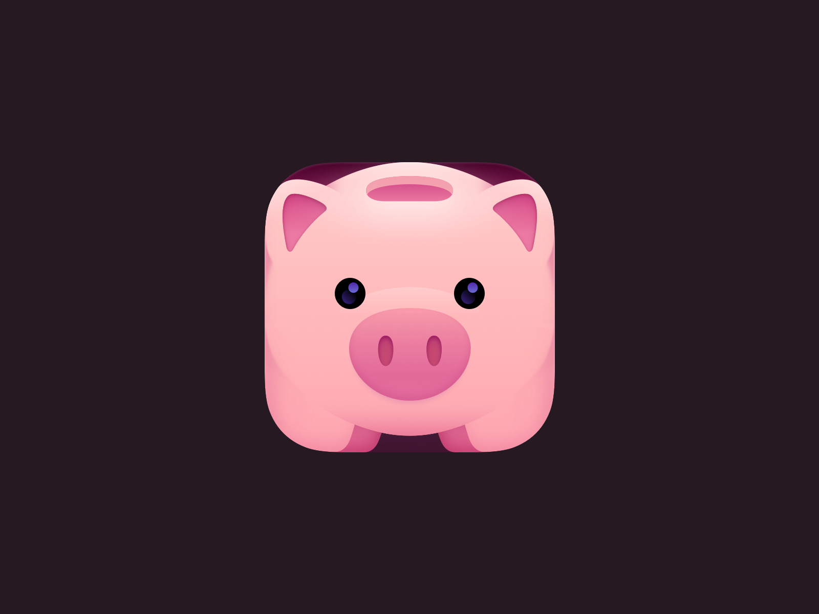 Piggy Bank Icon by Liam Forsyth on Dribbble