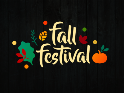 Fall Festival Concept concept design fall festival logo