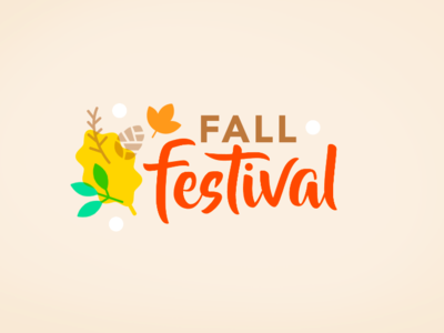 Fall Festival Contept conecpt design fall festival logo