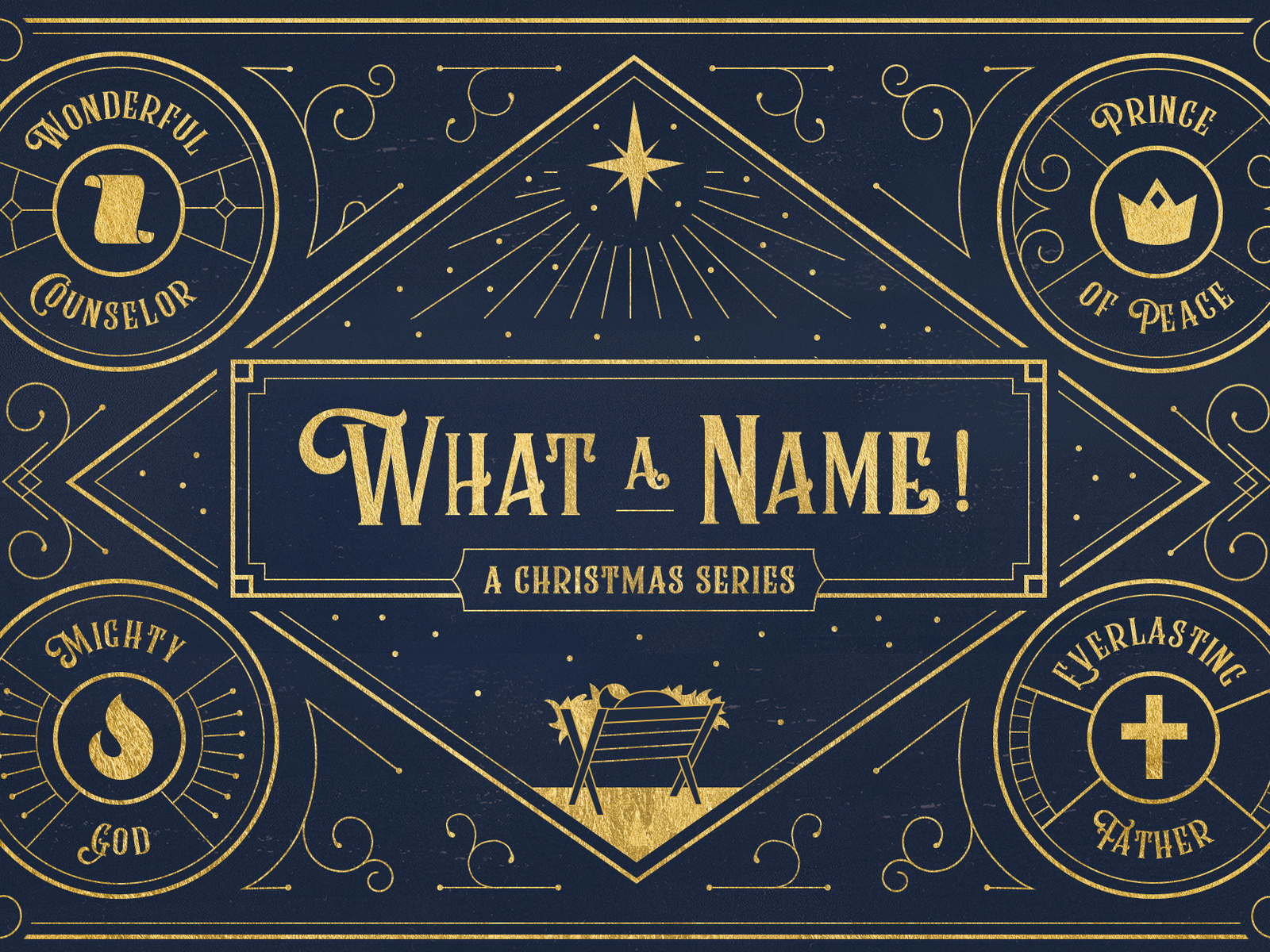 Christmas Sermon Series by Amy Crowder on Dribbble