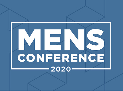 Mens Conference logo conference event mens