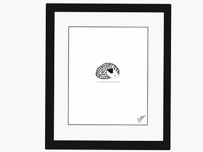 crestfallen adobe draw brain design illustration india kolkata linedrawing vecor