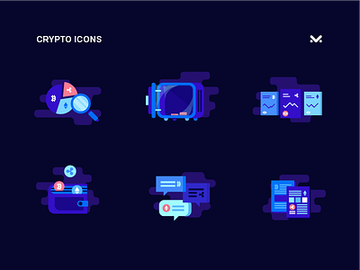 Crypto Icons Set