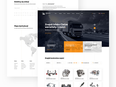 Logistic, Transport Page Shot