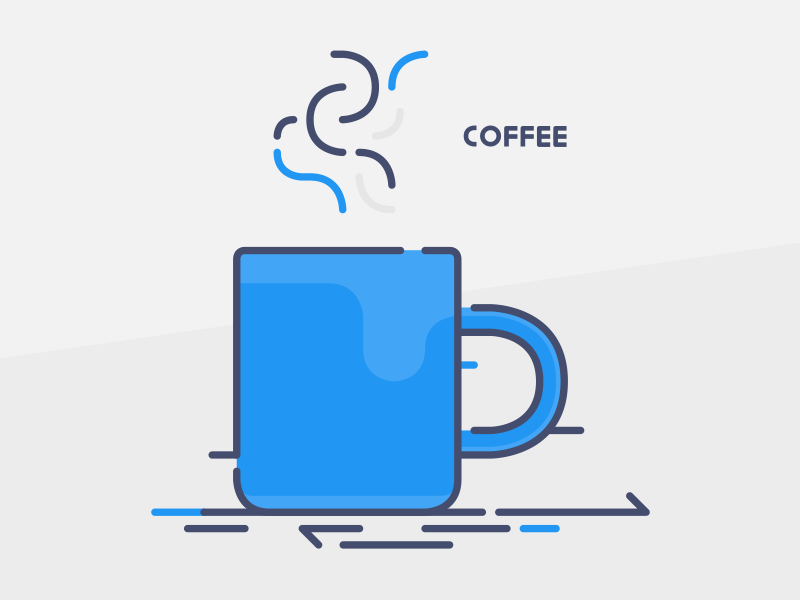 Coffee Cup By Mateusz Sala On Dribbble