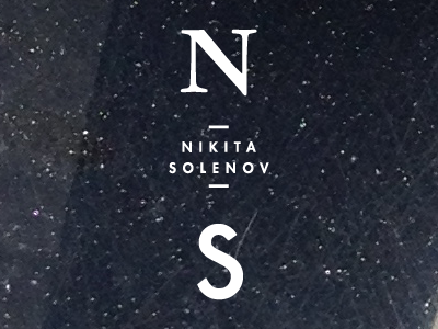 Photographer Nikita Solenov logo photographer