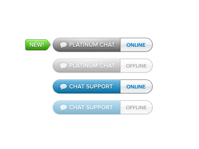 Chat Buttons button chat ui