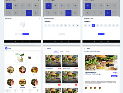 Restaurant menu app delivery food research restaurant