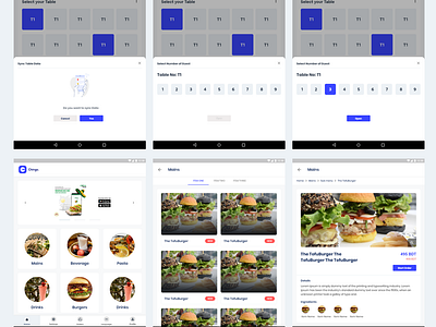 Restaurant menu app