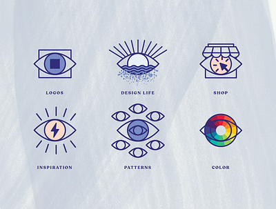 EyeSavvy Instagram Story Icons brand concept brand identity branding branding design concept design design process icon design icon set iconography icons logo logo design vector