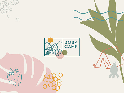 Boba Camp Brand Identity