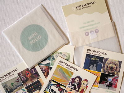 Kiki Bakowski Resume Branding Leave Behind Minifolio