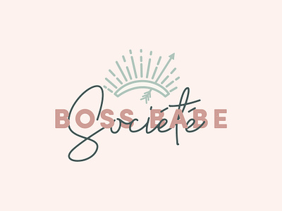 Boss Babe Societe Logo Design