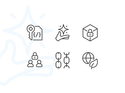 Blockchain outline icons blockchain crypto cryptocurrency ecology encryption exchange hash hash rate icons iconset innovation mine network outline p2p peer to peer vector