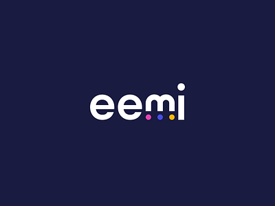 EEMI - Logotype agency brand design brand identity branding colorful design digital illustrator logo logodesign logomark logotype school web